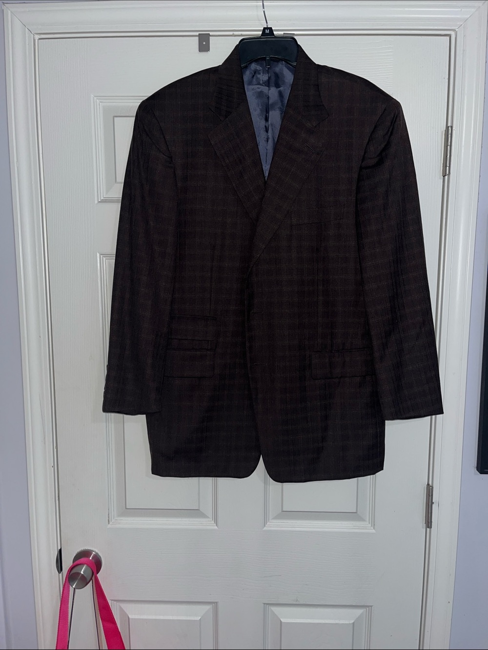 Loro Piana Brown Plaid Sport Coat